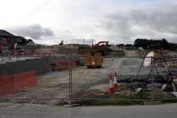 A38 - Looe Mills - retaining wall