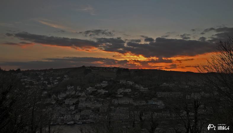 Sunset over West Looe - © Ian Foster / fozimage 4th April 2015 - Sunset over West Looe - © Ian Foster / fozimage