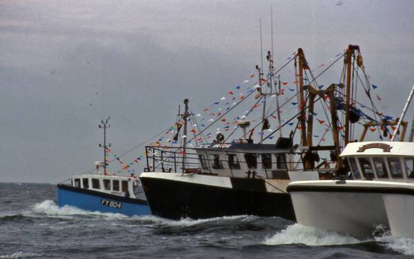 1st January 2013 - Looe RNLI - famous Looe New Years dip - East Looe beach - &copy; Ian Foster / fozimage